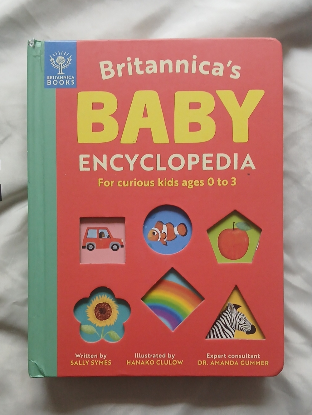 Britannica's Baby Encyclopedia - Red & Green Kids Board Book